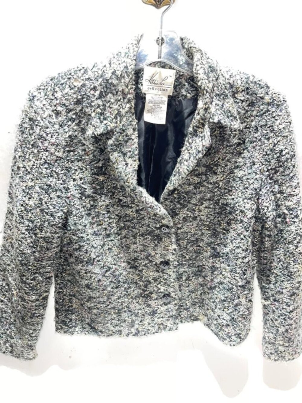 Kathie Lee Collection Women's Tweed Blazer Size Medium